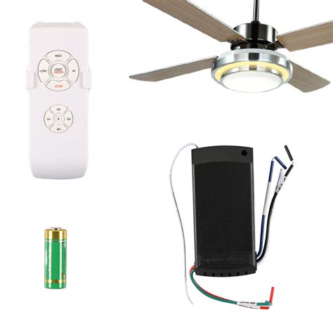 fan remote receiver in electrical box|cooling fan with remote control.